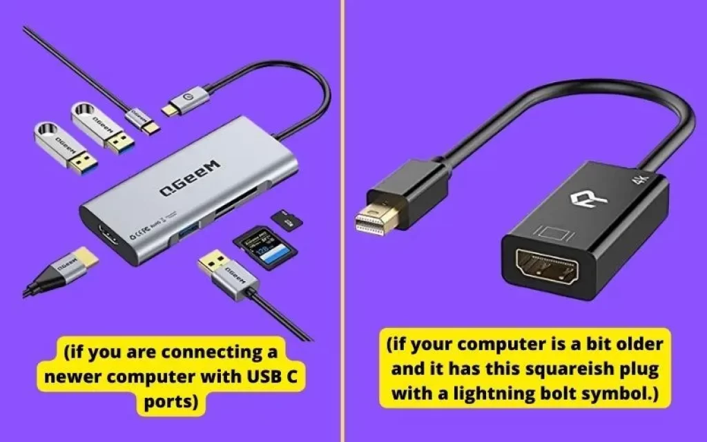 HDMI adapter for apple laptop