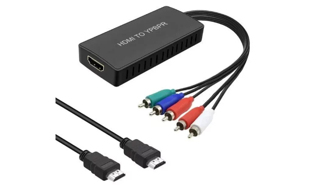 RuiPuo HDMI to Component Converter HDMI to YPbPr Adapter Converter