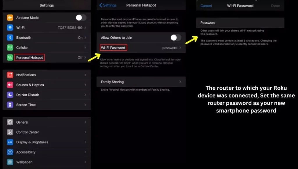About how to change mobile hotspot password
