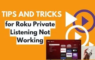 Roku private best sale listening delay