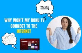 Why won't my Roku tv connect to the internet