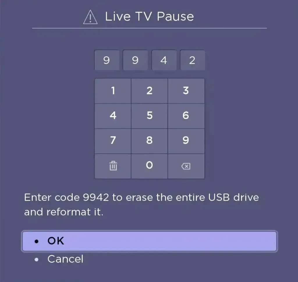 Option-to-enter-code-in-Roku-TVs-Live-TV-pause-settings