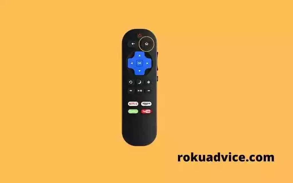 Showing-the-Home-button-on-the-Roku-TV-remote