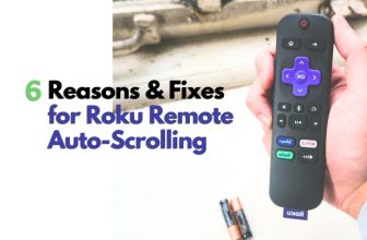 Roku Remote Scrolling on Its Own