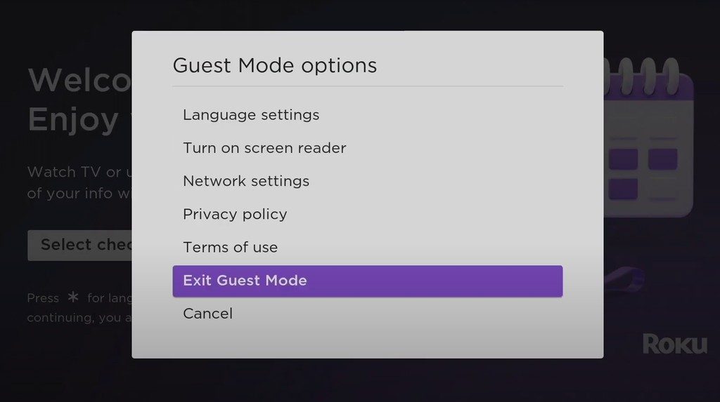 guest mode options