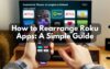 How to Rearrange Roku Apps