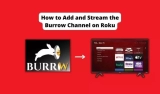 How to Add Burrow TV on Roku