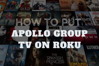 How to put Apollo Group TV on Roku